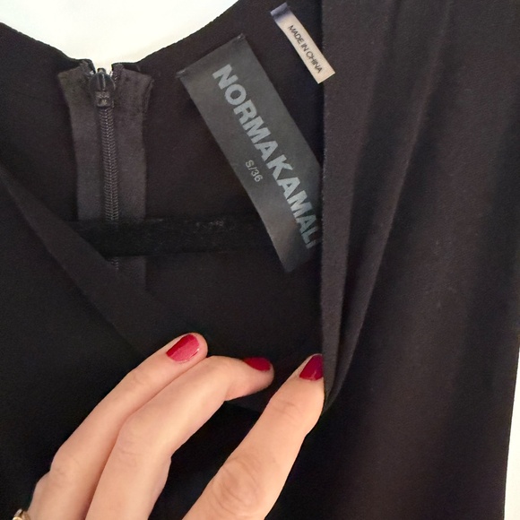 Norma Kamali Black Sleeveless Jumpsuit size Small - Picture 5 of 6